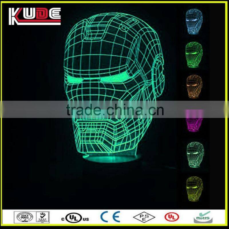 Foshan New Item 3D Illusion Fancy Table Lamps For Home Decoration