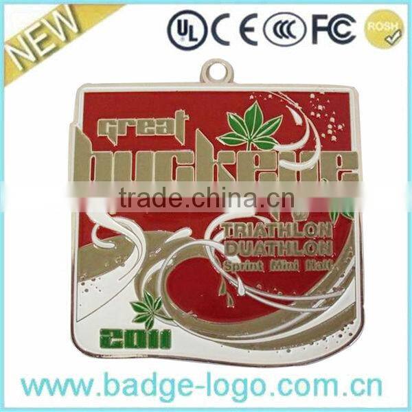 antique znic alloy gymnastic medals