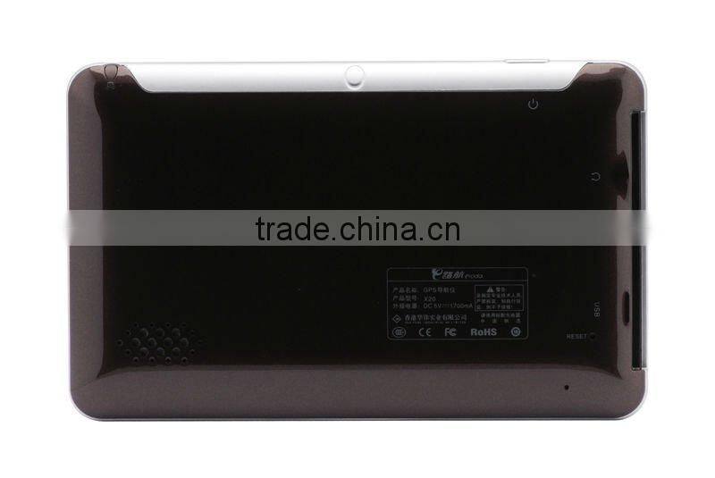 7 Inch GPS Navigation System x20 MID