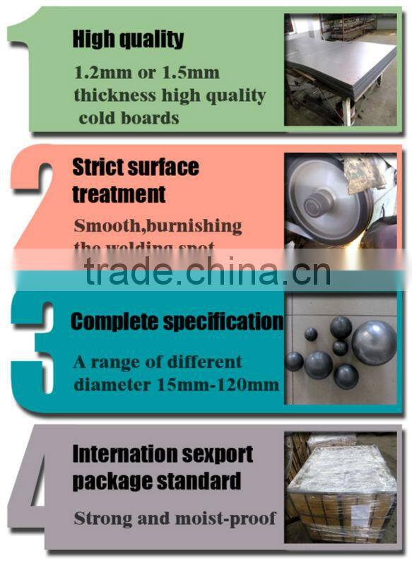 wrought ron decortation parts steel hole ball