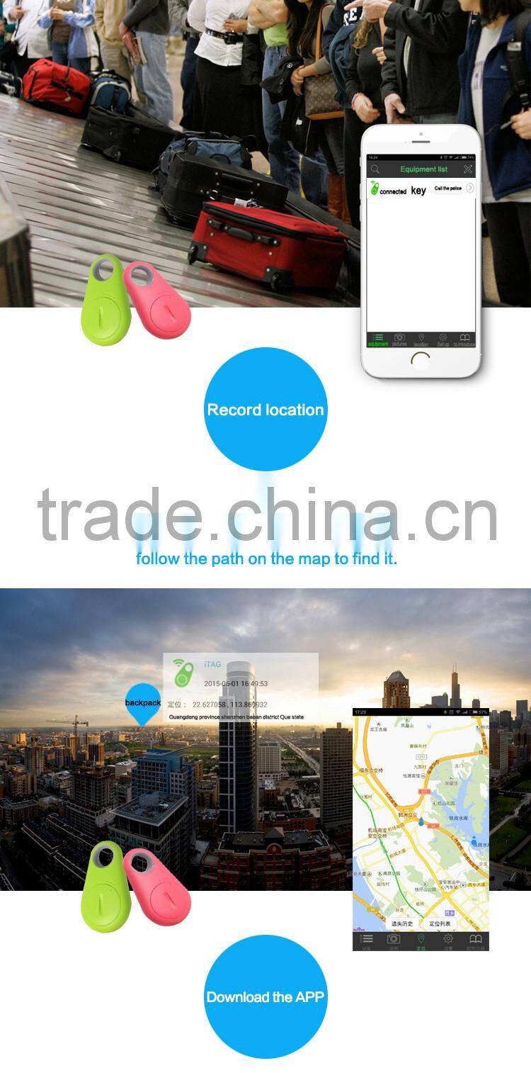 2016 new product Bluetooth Anti Theft Alarm key finder with two way search