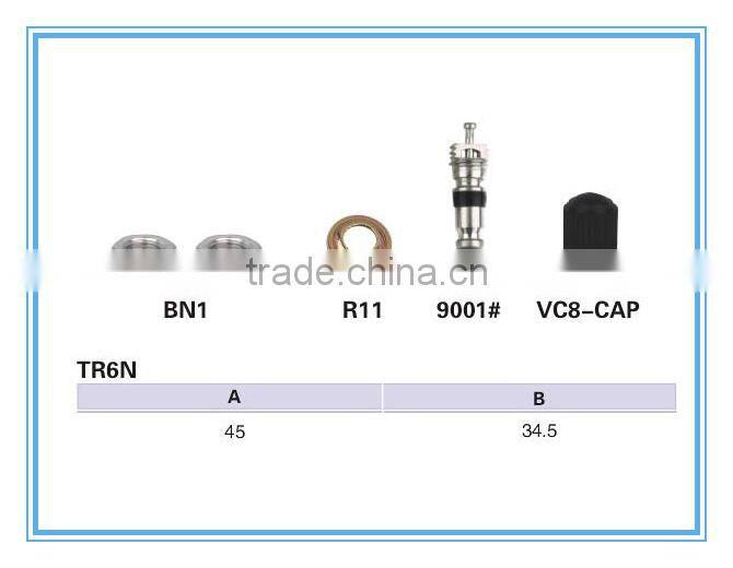 Tube type for motorcycle valves TR-87(bending