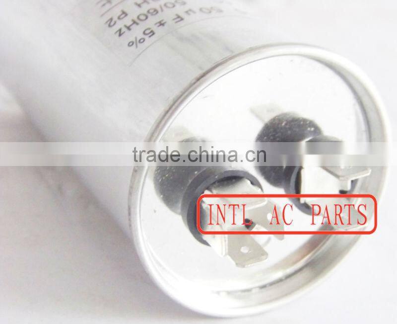 CBB65 Motor Capacitor Air conditioner Capacitor CBB65 Air Conditioner Motor Start Run Capacitor 50uF 450VAC 50/60Hz