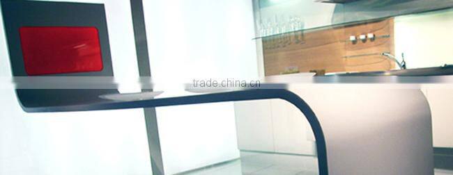 beautiful hot sale glass countertop