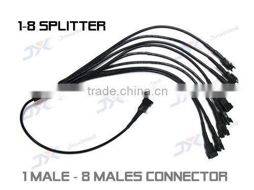 Skinny Mini Ultra-Bright LED Strip Lights Blue Amber Red Green