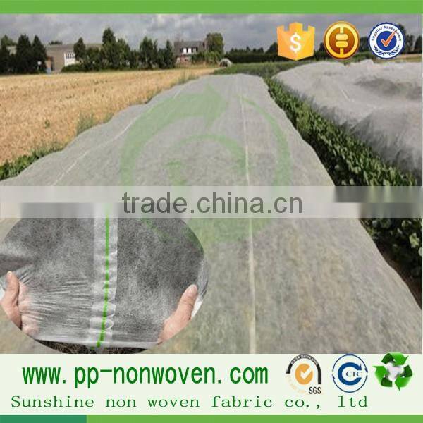 Biodegradable nonwoven fabric for agriculture landscape