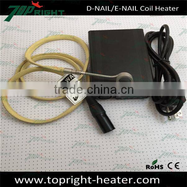 High Quality Spring nail dab Coil Heater with PID temperature control box