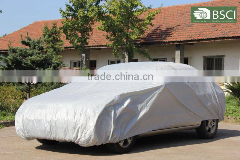 polyester coated PU UV resistance waterproof auto car cover