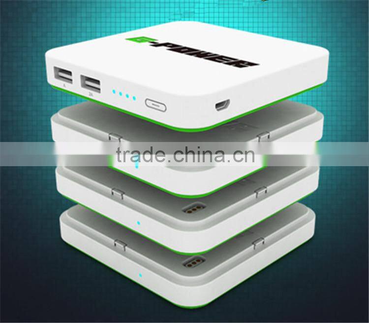 CE FCC ROSH Certification Ultra slim power bank 2600mah OEM powerbank