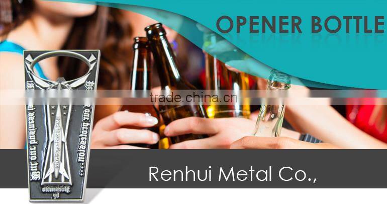 RENHUI METAL custom souvenir bottle opener lighter