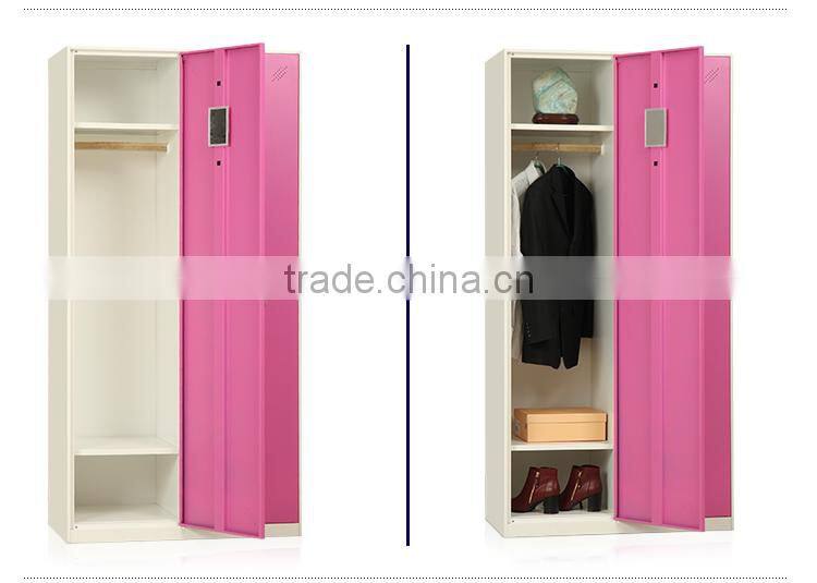 metal stainless locker swing door steel locker office clothes wardrobe