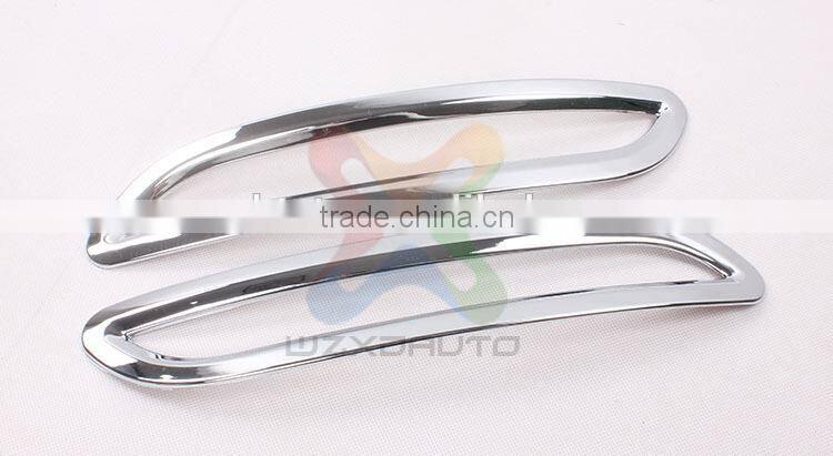 Chrome Rear Tail Fog Light Lamp Cover Trim 2pcs REAR FOG LAMP COVER FOR AVANTE 2012-2013