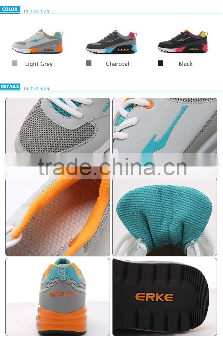 ERKE wholesale hot sales china top brand brand women air running shoes
