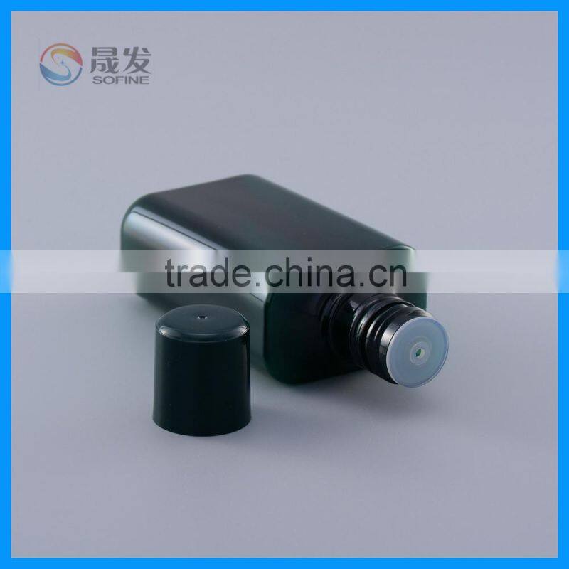 Square cosmetic pp lotion bottle