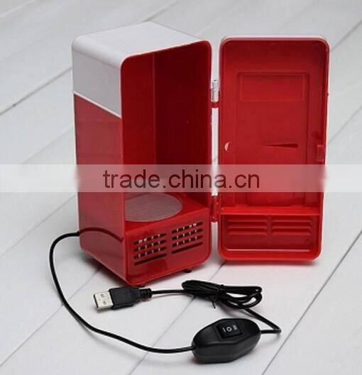 Mini USB Fridge Refrigerator / usb cooler fridge / Desktop Mini Refrigerator