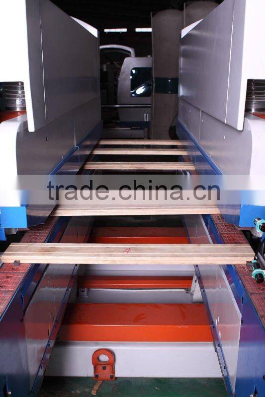 Door trimming machine double end tenoner