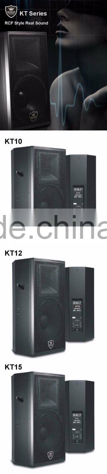 cheap factory price passive powered amplifier speaker KT12