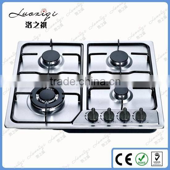 stainless steel built in instant gas stove/gas cooker LQ-GS402