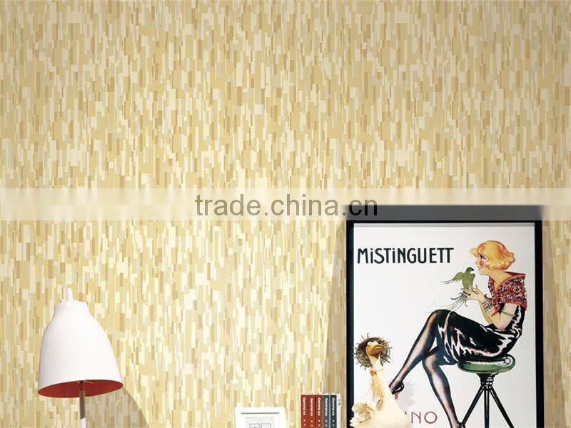 waterproof adhesive wallpaper /tv background wall paper from china wholesale