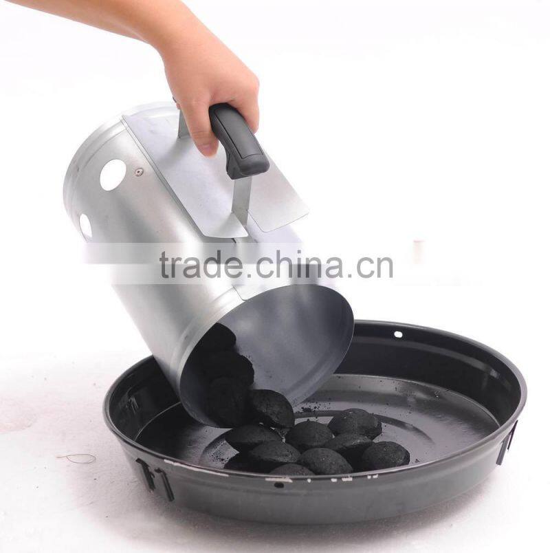 Charcoal Grill Chimney Starter, charcoal lighter