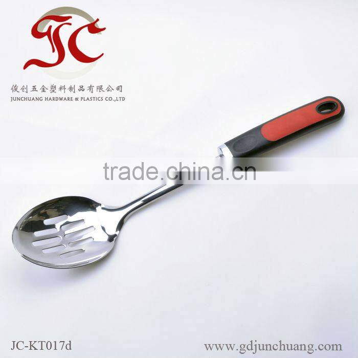 New vogue style stainless steel slotted spoon