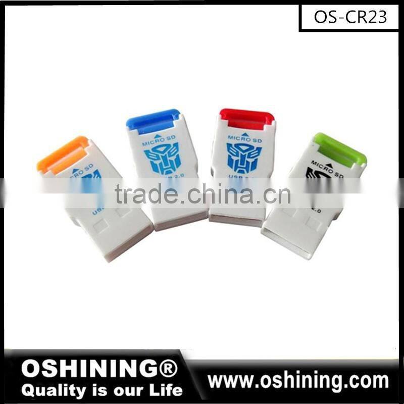 2016 best selling mini smart card reader-writer with keyring (OS-CR27)