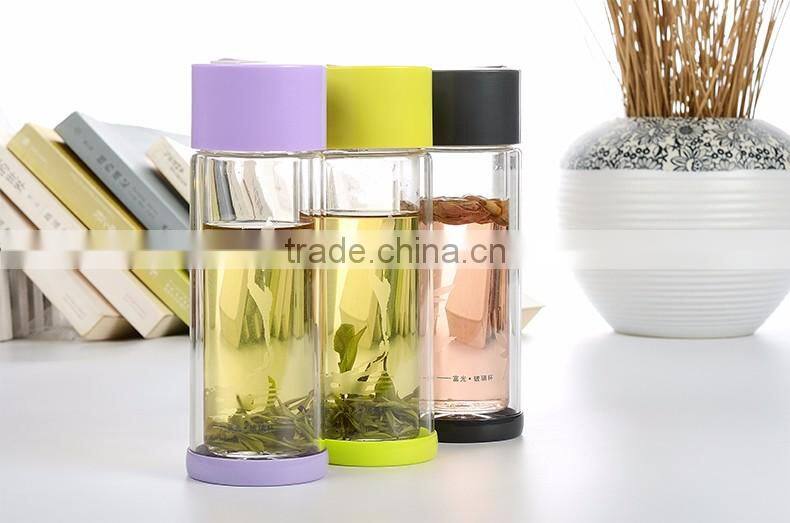 New Design Healthy Drinking Round 50 Cl Balm Mineral Water Glass Bottle