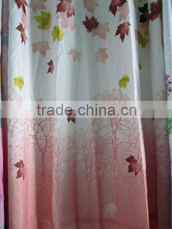 New arrival waterproof printed oxford fabric for curtain or shower curtain