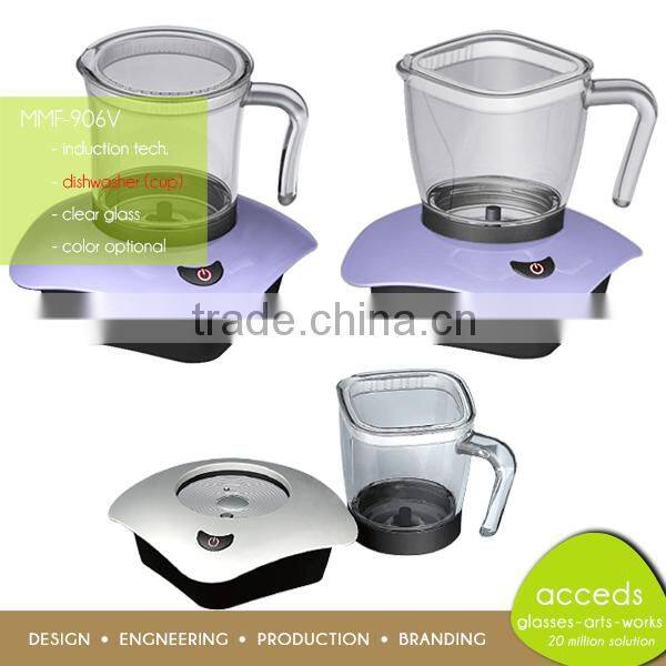 Stainless Steel One-Touch Operation Coffee Cappuccino Milk Frother