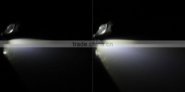 aluminum q5 red led hunting flashlight