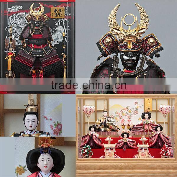Unique mini doll Hina / Gogatsu Ningyo at reasonable prices , case available