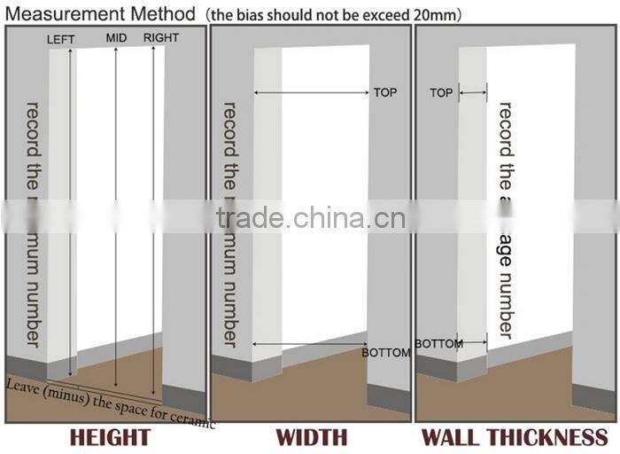 Newest interior teak wood main front door designs W-026