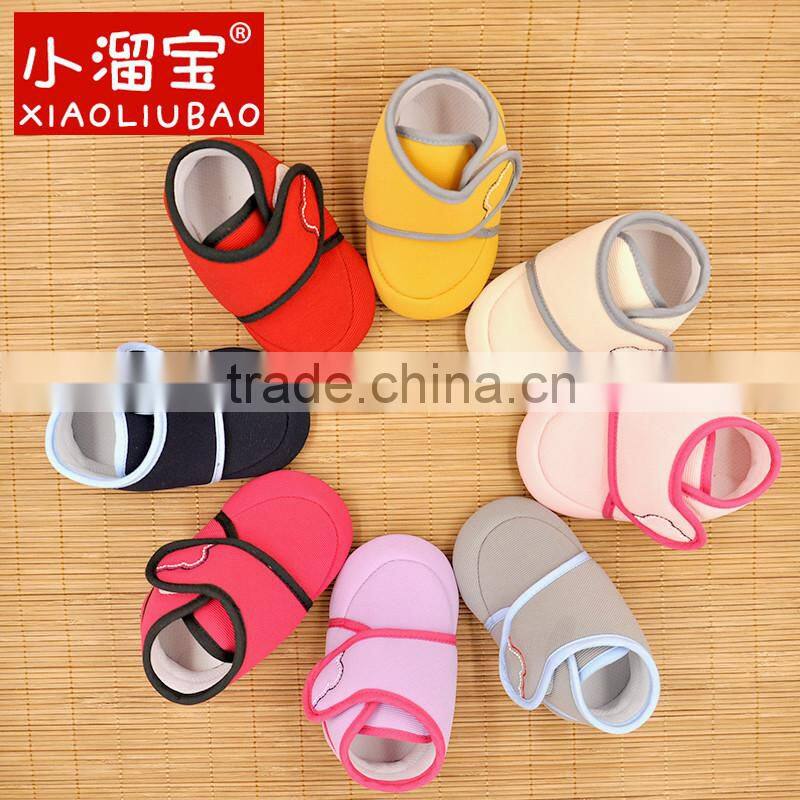OEM christmas gift lovely cherry shoot boot cartoon baby slippers