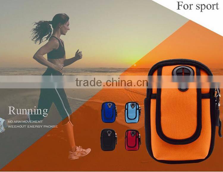 New arrival wholesale smart waterproof phone fashion sport arm bag