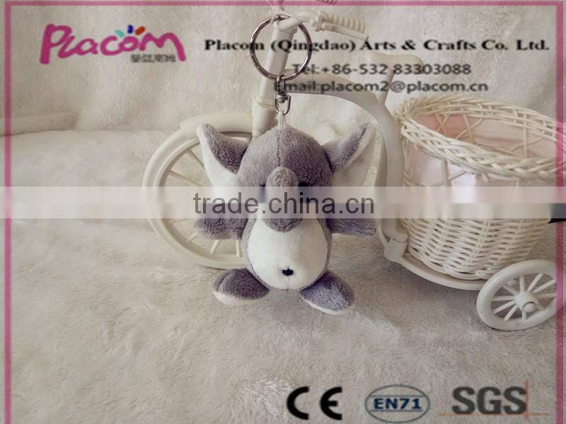 New desig Lovely Fashion Customize Promotional gifts and Holiday gifts Wholesale plush Keychains Elephant