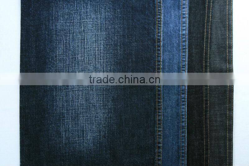 Jeans Production Denim Indigo Fabric Warp Slub Pure 100% Cotton 11.2 oz