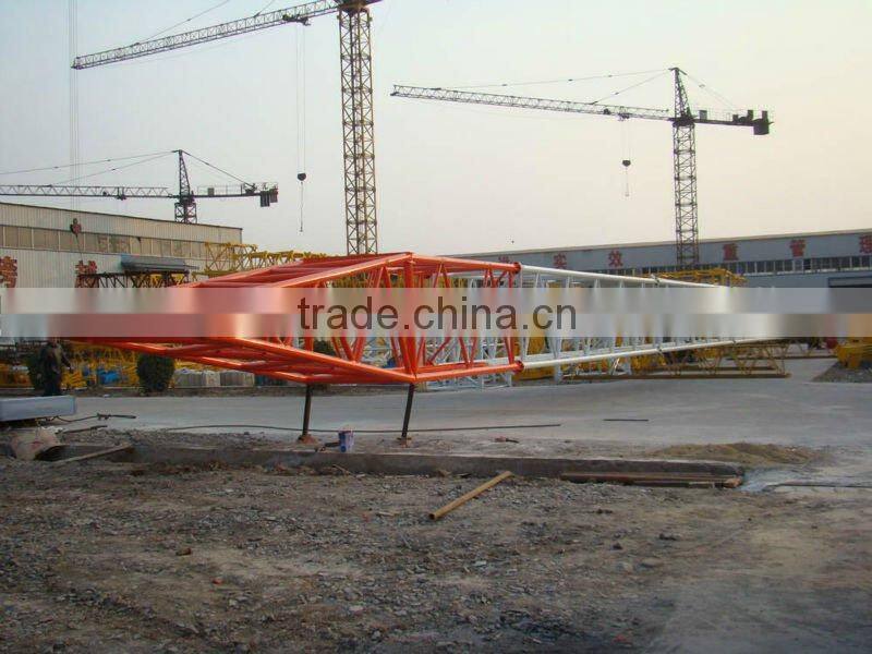 8t load jib Luffing Tower Crane for tensity building construction