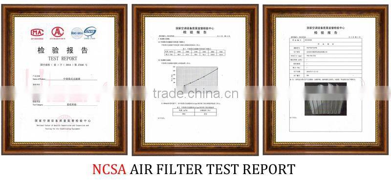 ISO CE SGS metal mesh pleat and panel filter