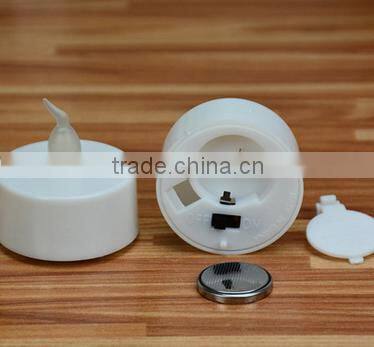 Flameless LED Tea Light Candles, Realistic, Battery Powered, Unscented LED Candles, Fake Candles, Tealights