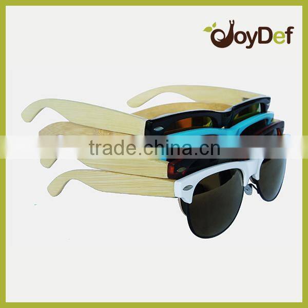 The metal frame with colorful mirror lens sunglasses