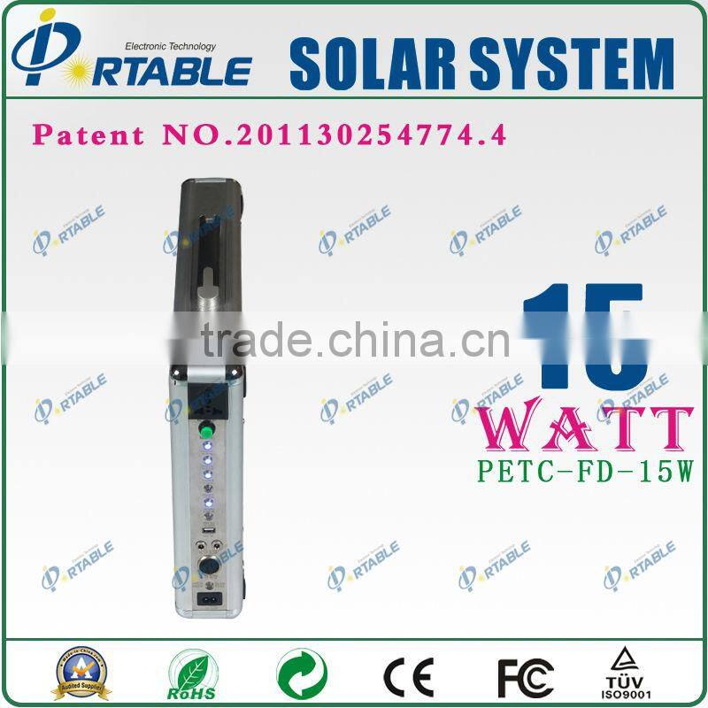 18.5% efficiency 15w solar panel system competitive price