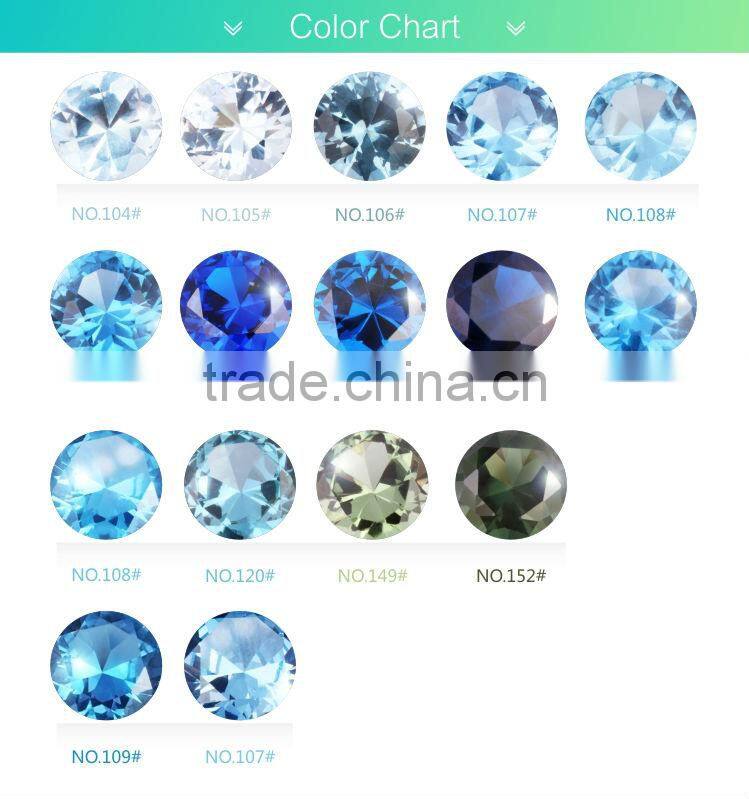 New Style Stones to Make Earrings Synthetic Spinel Gemstone