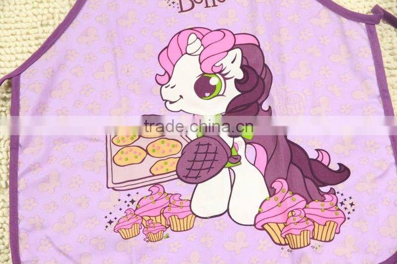 kid's animal print apron