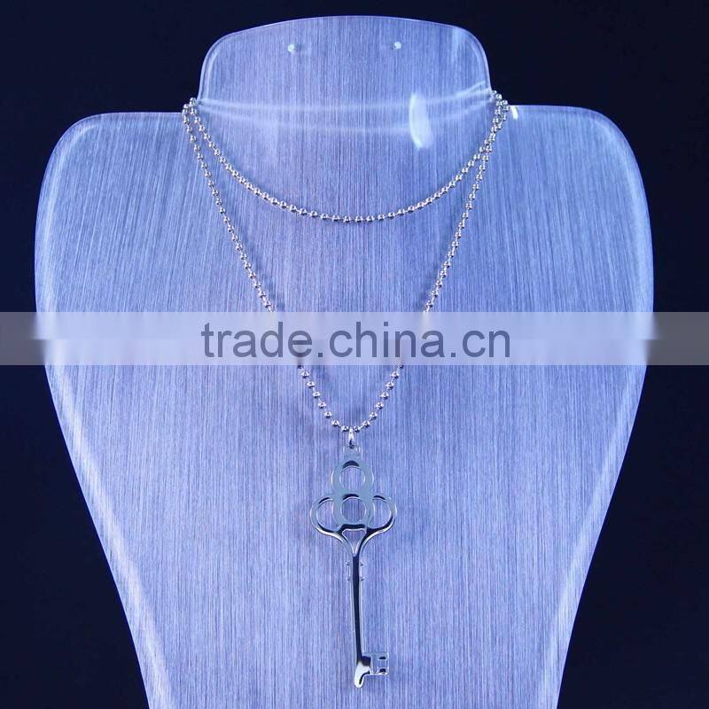 stainless steel key pendant necklaces wholesale