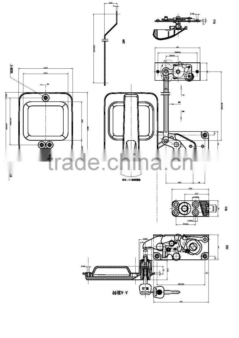 Wholesale High Security Car Engine Lock System, car central locking system