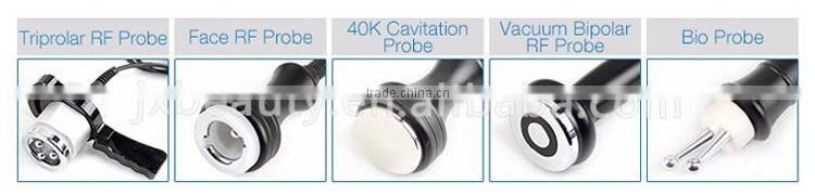 body and face re-shaping 40K cavitation ultrasonic Vacuum Liposuction cavitation Radio Frequency slimming Machine