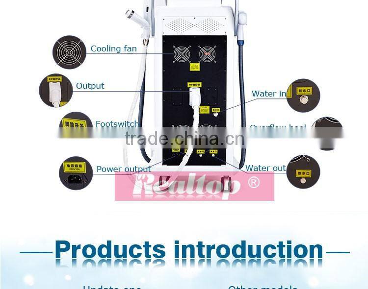 factory direct wholesale !!laser opt rf ipl rf shr hair removal YAG yag laser tattoo removal equipment
