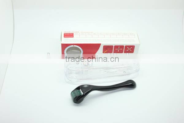 Titanium micro needle skin dermaroller 540 pins derma roller for anti cellulite