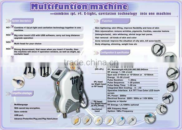 Most-welcomed SHR IPL Laser Hair Remover