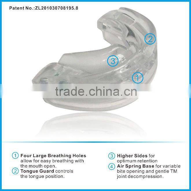 SNORE SOLUTION ANTI SNORING MOUTH GUARD WITH CASE